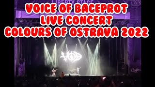 VOB LIVE OSTRAVA 2022  ENTER SANDMAN COVER [upl. by Akemrej182]