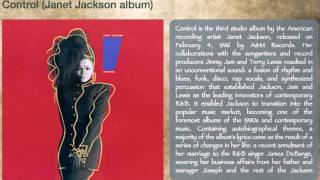 Control Janet Jackson album [upl. by Latin581]