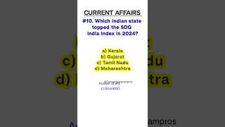 Current Affairs MCQ CGL SSC GovtJobs ExamPreparation SSCUpdates SSCCGL ExamTips ntpcexam [upl. by Itnahsa402]