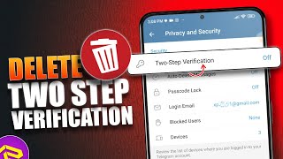 How to Delete TwoStep Verification on Telegram  Disable TwoFactor Authentication on Telegram [upl. by Zeculon]