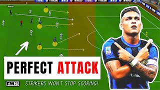 THE PERFECT ATTACK  BEAST 352 Tactic Inzaghi  FM23 TACTICS  FOOTBALL MANAGER 2023 [upl. by Erdried]