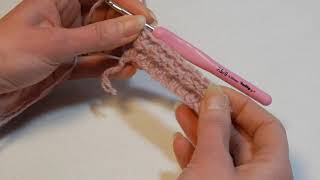 Crochet Tear Drop Stitch Tutorial  ONE ROW REPEAT [upl. by Neelyhtak563]