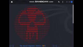 Social Engineering Tool in Kali Linux [upl. by Arinayed664]