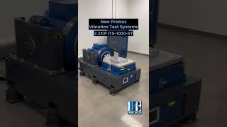 New premax vibration test systems 22KIP and 7 KIP model battery testing vibration [upl. by Rairb942]