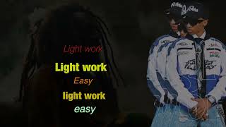 Trio mio  Light Work Lyrics Video [upl. by Ahsain]