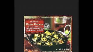 Trader Joes Palak Paneer Review [upl. by Aserret182]