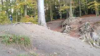 Im Herbst unterwegs mit dem Haibike eq xDuro fs rx 2012 mit Bosch Motor [upl. by Alurta]