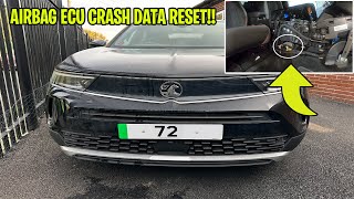 Vauxhall Mokka Crash Data Reset  Airbag ECU [upl. by Borman]