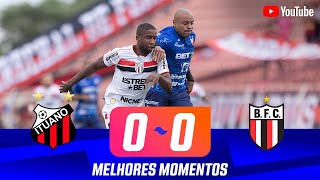 ITUANO 0 X 0 BOTAFOGO  MELHORES MOMENTOS  5ª RODADA  PAULISTÃO 2024 [upl. by Irving]