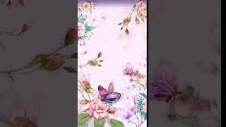 Butterfly dance flowers Animated [upl. by Anisah780]