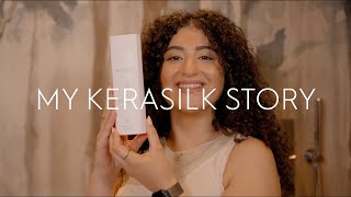 Taming Desiree’s Natural Curly Hair  Part 1  My KERASILK Story  KERASILK [upl. by Aan513]