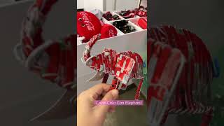 CocaCola Tin Can Red Elephant Cool Creative Design [upl. by Etrem]