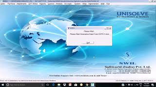 Unisolve Generate GSTR2 and Upload [upl. by Ynnos769]