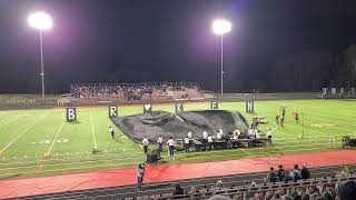 Clarksburg High School Marching Band at MMBA Western Regionals at Linganore on 102624 [upl. by Airemat879]