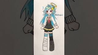 GachaTubers✨ DRAWING Part1 shorts gachatubers drawing jasmeencreativity SUB BOI🫵😎✨🌹 [upl. by Perry]