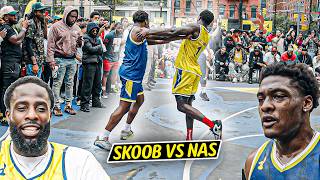 The Most ANTICIPATED 1v1 Game Of ALL TIME  Nas vs Uncle Skoob Got PHSYICAL INSTANT CLASSIC [upl. by Garrek]