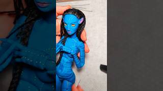 Сборка куклы bjd neytiri  Assembling bjd doll Neytiri avatar2 avatartwow doll avatar [upl. by Donnie192]