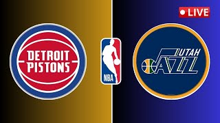 LIVE  Detroit Pistons vs Utah Jazz  122024  NBA Basketball Match Live Score Today [upl. by Grounds]