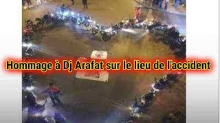 HOMMAGE Â DJ ARAFAT SUR LE LIEU DE L ACCIDENT [upl. by Siramad]