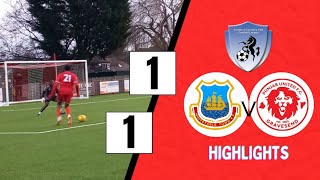 Whitstable Town 11 Punjab United  SCEFL Premier  27012024 [upl. by Merat]