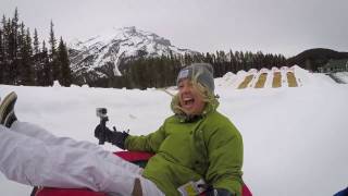 Banff Adventurist  Snow Tubing [upl. by Anidem855]