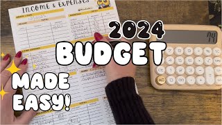 Beginners Guide To Budgeting  Step By Step Tutorial 2025 Setup For You [upl. by Starinsky]