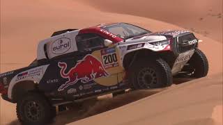 Best of Dakar Rally 2023  Nasser AlAttiya  ناصر العطية أجمل اللقاطات رالي داكار [upl. by Ecnerret]