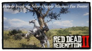 RDR2  How to get the Silver Dapple Pinto Missouri Fox Trotter [upl. by Eirojram]