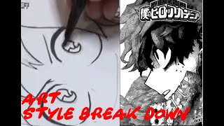 KOHEI HORIKOSH Art Style Break DownMy Hero Academia [upl. by Keithley]