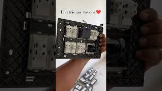 Electrician work ❤  wait for end 🔥❤  viralvideo electrical electrical [upl. by Edeline466]