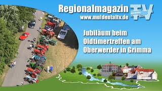 Jubiläum beim Oldtimertreffen am Oberwerder in Grimma [upl. by Ahsila]