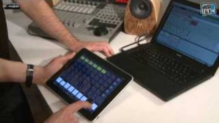 midipad Multitouch Midi Controller für Apple iPad [upl. by Nerual520]