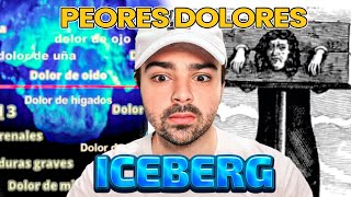 ICEBERG DE LOS PEORES DOLORES 💀🧊 [upl. by Thirion]