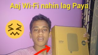 Today not WiFi set Aaj WiFi nahi lag Paya 😭 [upl. by Spragens]