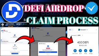 Defi Airdrop Claim। Defi 2 Airdrop Update। Defi Coin Claim Metamask Defi 20 Airdrop Update [upl. by Tim552]