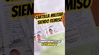 Cómo sacar la cartilla militar siendo remiso pt1 serviciomilitar tutorial shorts [upl. by Lazare]