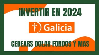 Como INVERTIR con BANCO GALICIA inversiones desde banco Galicia explicado [upl. by Tigram627]