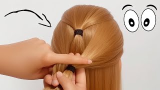 PENTEADO  COQUE BAIXO COM TRANÇA DESPOJADO [upl. by Ielarol30]