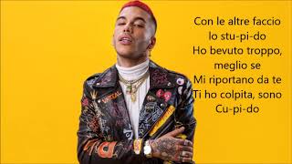 Sfera Ebbasta  Cupido  Testo HQ ORIGINAL AUDIO [upl. by Omlesna]