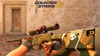 CS2 AWP  Mortis  Skin showcase all floats 4K60FPS [upl. by Allecram]