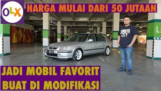 MURAH DAN MENYENANGKAN BUAT DI MODIFIKASI  Review dan Tips Beli Honda Civic Ferio [upl. by Adahs]