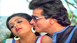 Dhakkam Dhakka Hua HD  Jeetendra Radha  Kishore Kumar Asha Bhosle  Kaamyab 1984 Song [upl. by Ynamad]