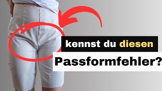 Schrittdurchmesser zu klein in der Grundschnitthose  Die perfekte Maßhose selber machen  Teil 5 [upl. by Michella914]