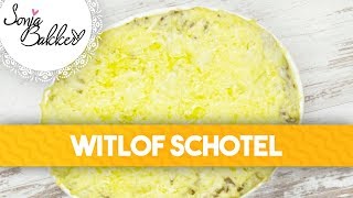 WITLOF SCHOTEL  Sonja Bakker recept [upl. by Asiuol]