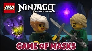 Lego Ninjago GAME OF MASKS Recreation Episode 81 [upl. by Nani]