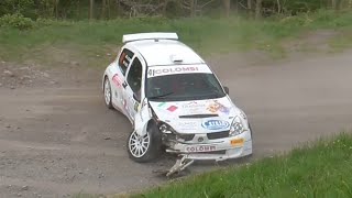 38 Rally Prealpi Orobiche 2024 CRASHES and MISTAKE [upl. by Nylecaj330]