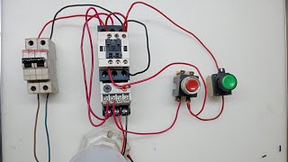 Single Phase Motor Starter  DOL Starter Connection For Single Phase Motor  गुड़िया स्टार्टर [upl. by Meeka]