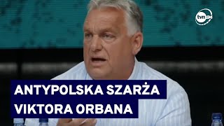 Węgierski premier ostro atakuje rząd w Warszawie Uderza również w całą Unię Europejską TVN24 [upl. by East426]