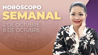 HORÓSCOPO SEMANAL  2 DE OCTUBRE AL 8 DE OCTUBRE  KATIUSKA ROMERO [upl. by Annauqaj]