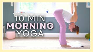 10 min Morning Yoga for Neck amp Shoulder Relief [upl. by Eledoya]